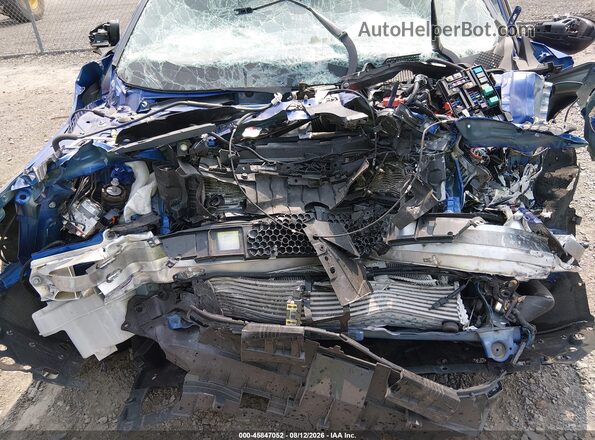 1HGCV1F38MA098394 2021 HONDA ACCORD Blue Widok z tyłu