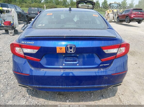 1HGCV1F38MA098394 2021 HONDA ACCORD Blue 