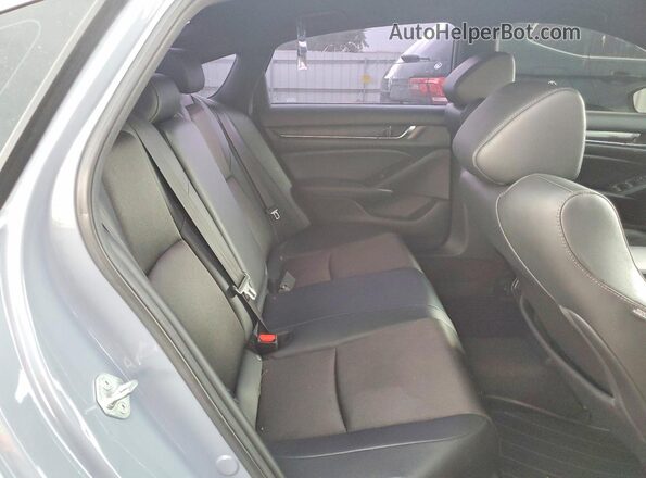 1HGCV1F38MA110317 2021 HONDA ACCORD Gray Вид задніх сидінь