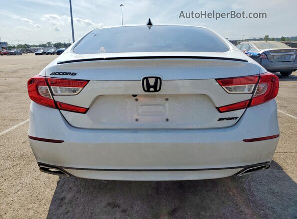 1HGCV1F38NA001888 2022 HONDA ACCORD White Vista trasera