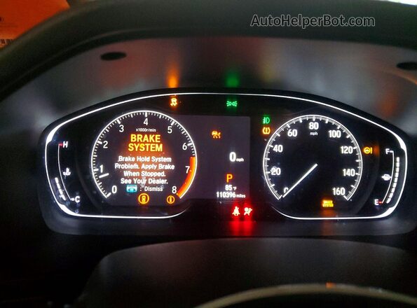 1HGCV1F38NA064246 2022 HONDA ACCORD Blue ხელსაწყოთა პანელის ხედი