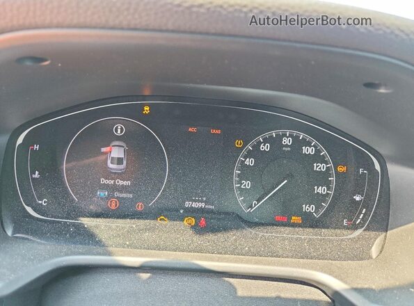 1HGCV1F39JA205691 2018 HONDA ACCORD White ხელსაწყოთა პანელის ხედი
