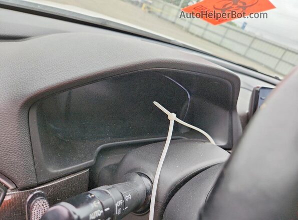 1HGCV1F39KA014449 2019 HONDA ACCORD White Вид щитка приладів