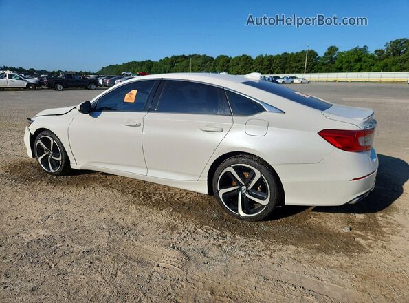 1HGCV1F39KA014449 2019 HONDA ACCORD White Задня ліва чверть