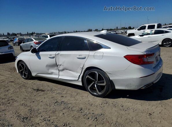 1HGCV1F39KA053560 2019 HONDA ACCORD White Tył lewy