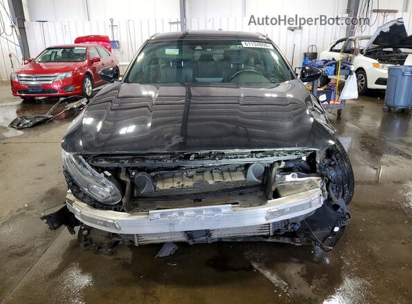 1HGCV1F39KA056541 2019 HONDA ACCORD Черный Вид спереди