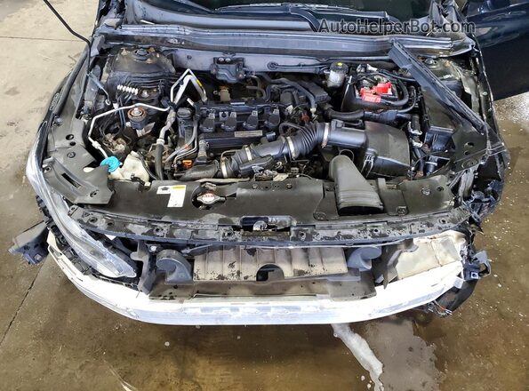 1HGCV1F39KA056541 2019 HONDA ACCORD Черный Вид задней части салона