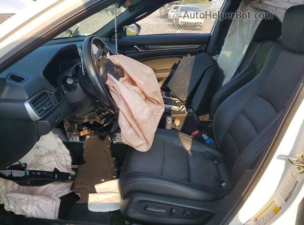1HGCV1F39KA094190 2019 HONDA ACCORD White Front interior view
