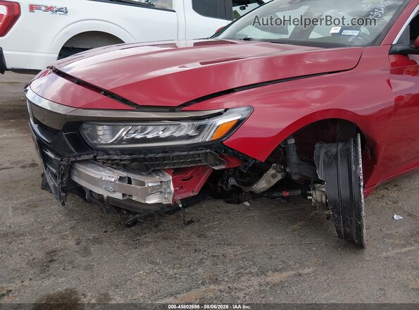 1HGCV1F39KA165372 2019 HONDA ACCORD Red Vista frontal
