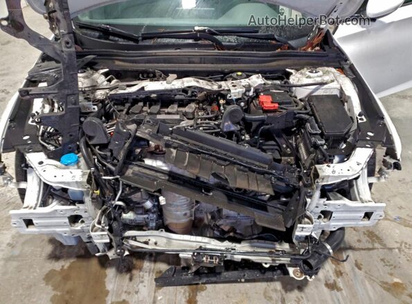 1HGCV1F39KA172791 2019 HONDA ACCORD Белый Вид задней части салона