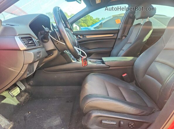 1HGCV1F39LA120949 2020 HONDA ACCORD Red წინა სალონის ხედი