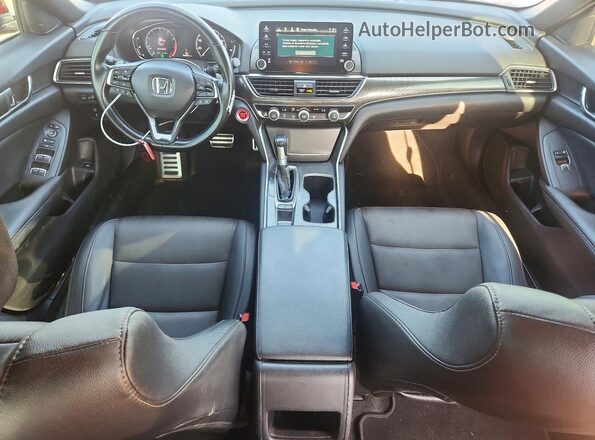 1HGCV1F39LA120949 2020 HONDA ACCORD Red წინა პანელის ხედი