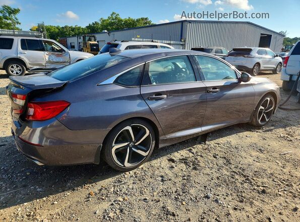 1HGCV1F39LA154213 2020 HONDA ACCORD Charcoal Հետևի աջ