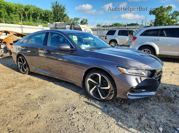 1HGCV1F39LA154213 2020 HONDA ACCORD Charcoal Առջևի աջ