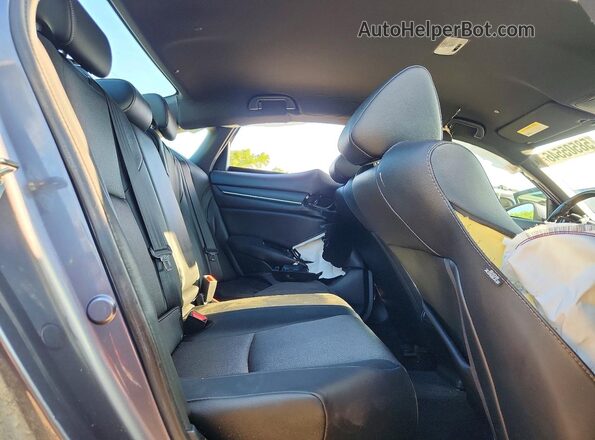 1HGCV1F39LA154213 2020 HONDA ACCORD Charcoal Հետևի նստատեղերի տեսք