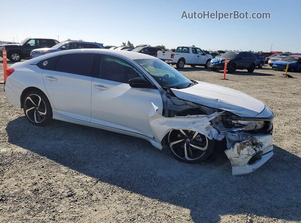 1HGCV1F39MA009223 2021 HONDA ACCORD White Front right