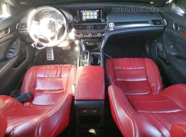 1HGCV1F39MA009223 2021 HONDA ACCORD White Dashboard view