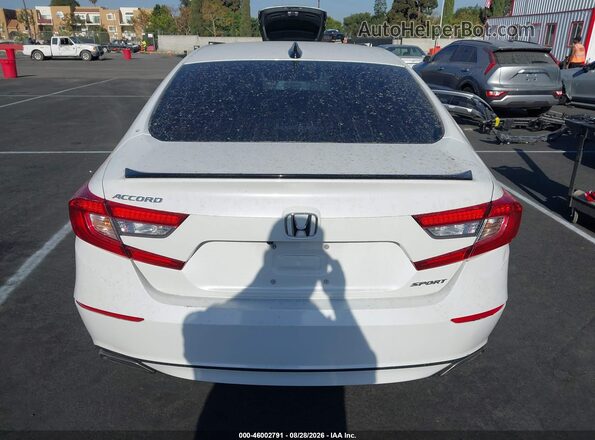 1HGCV1F39MA013756 2021 HONDA ACCORD Белый 