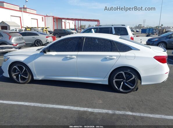 1HGCV1F39MA013756 2021 HONDA ACCORD Белый Панорамный вид салона 360°