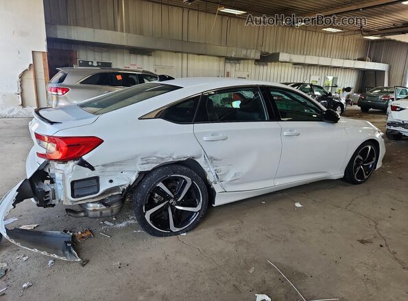 1HGCV1F39MA052945 2021 HONDA ACCORD White Trasero derecho