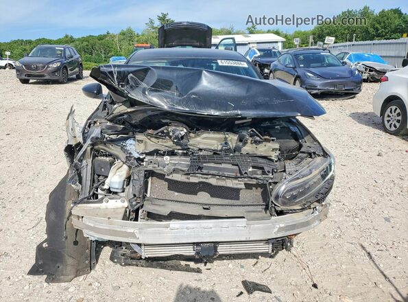 1HGCV1F39MA097402 2021 HONDA ACCORD Black Widok z przodu