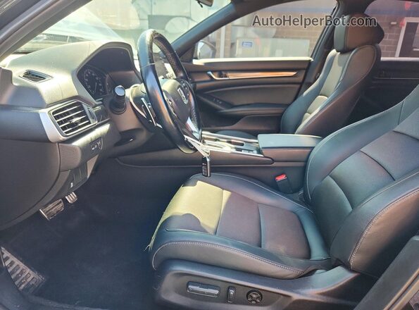 1HGCV1F39MA102808 2021 HONDA ACCORD Black Vista interior delantera