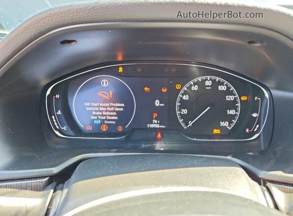 1HGCV1F39MA102808 2021 HONDA ACCORD Black Vista del cuadro de instrumentos