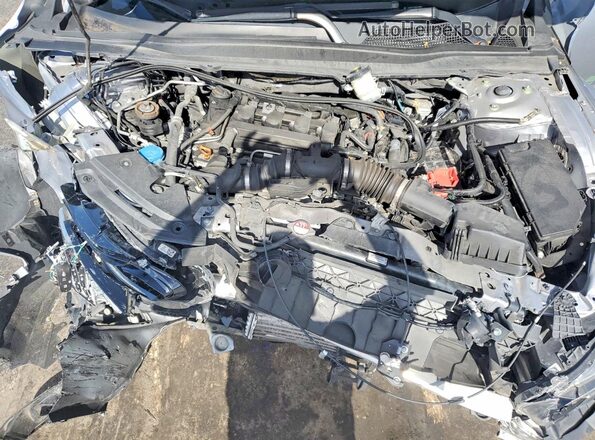 1HGCV1F39MA106552 2021 HONDA ACCORD Silver Вид задньої частини салону