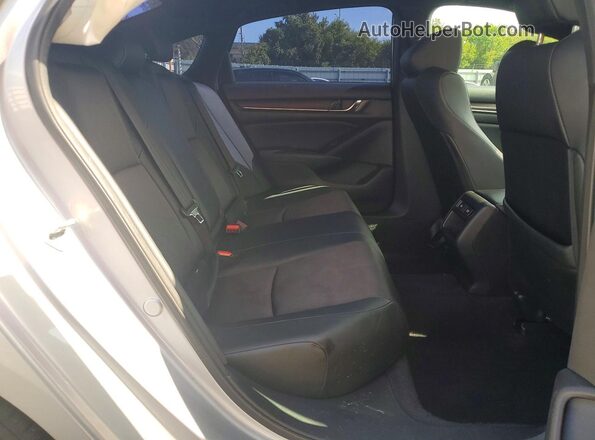 1HGCV1F39MA106552 2021 HONDA ACCORD Silver Вид задніх сидінь