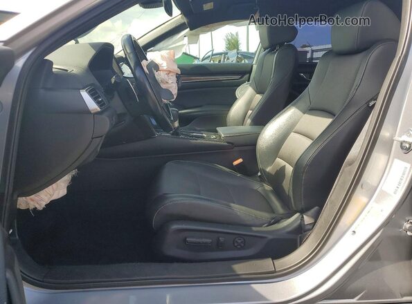 1HGCV1F39MA106552 2021 HONDA ACCORD Silver Вид салону спереду