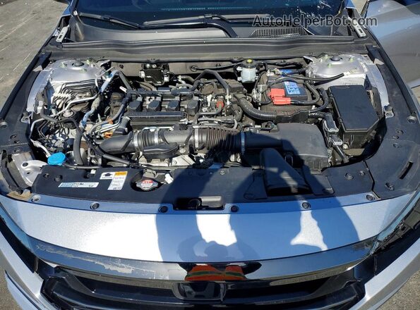 1HGCV1F39NA033815 2022 HONDA ACCORD Silver Vista interior trasera