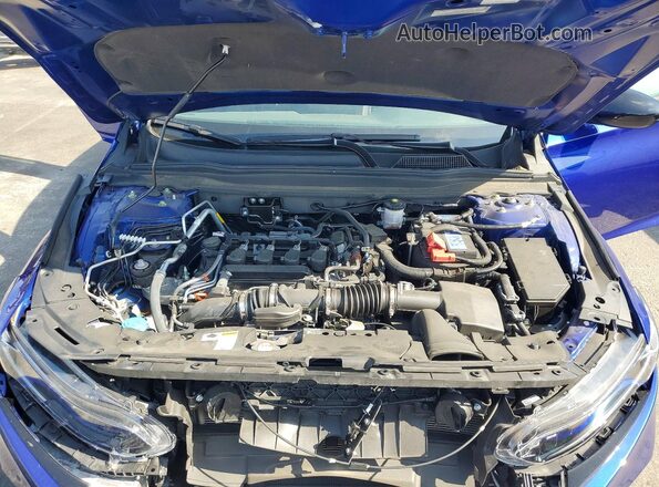 1HGCV1F39NA079967 2022 HONDA ACCORD Blue Widok wnętrza z tyłu