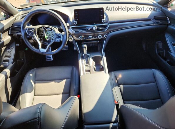 1HGCV1F39NA089382 2022 HONDA ACCORD White Вид панелі приладів