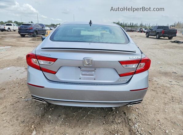 1HGCV1F39NA112871 2022 HONDA ACCORD Серебряный Вид сзади