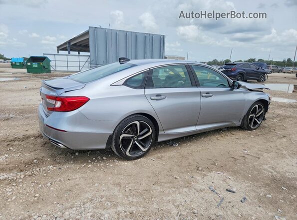 1HGCV1F39NA112871 2022 HONDA ACCORD Серебряный Задняя правая четверть