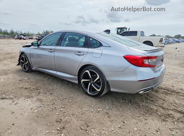 1HGCV1F39NA112871 2022 HONDA ACCORD Серебряный Задняя левая четверть