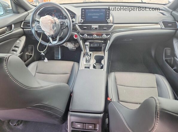 1HGCV1F39NA112871 2022 HONDA ACCORD Серебряный Вид панели приборов