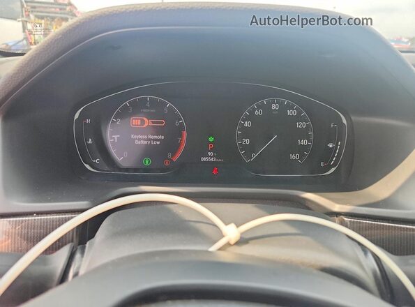 1HGCV1F3XJA014894 2018 HONDA ACCORD Blue Widok zestawu wskaźników