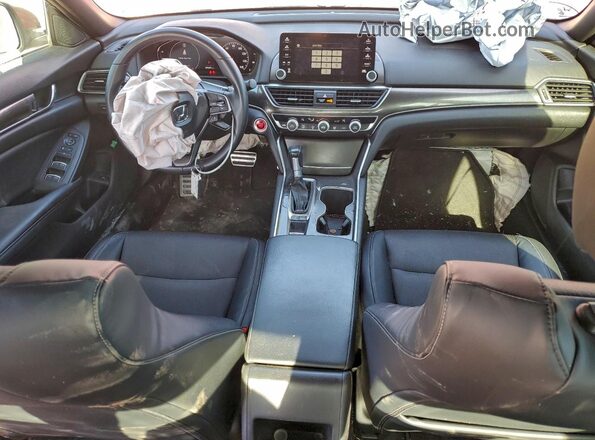 1HGCV1F3XJA190246 2018 HONDA ACCORD Red წინა პანელის ხედი
