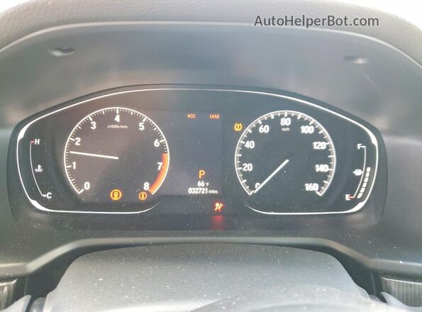 1HGCV1F3XJA252535 2018 HONDA ACCORD Silver Вид щитка приладів