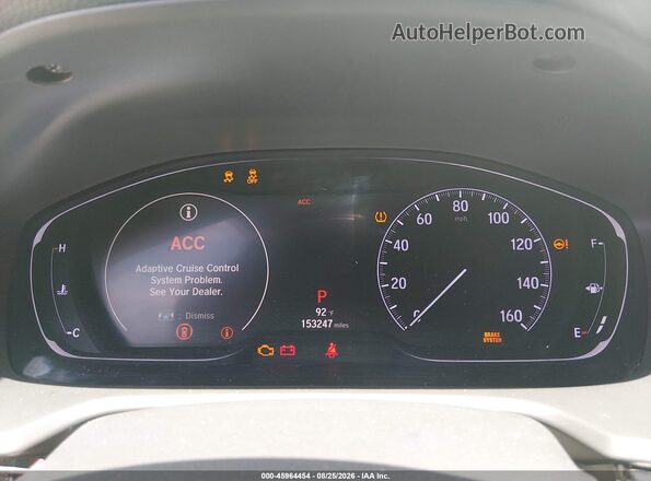 1HGCV1F3XKA014394 2019 HONDA ACCORD White Вид задніх сидінь