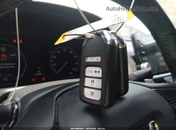 1HGCV1F3XKA014394 2019 HONDA ACCORD White Вид панелі приладів