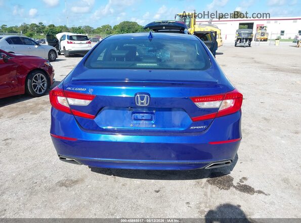 1HGCV1F3XKA044544 2019 HONDA ACCORD Dark Blue 