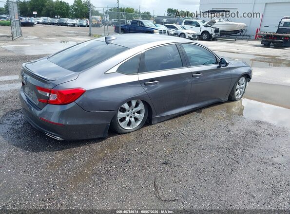 1HGCV1F3XKA063210 2019 HONDA ACCORD Gray უკანა მარჯვენა