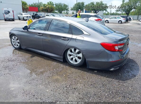 1HGCV1F3XKA063210 2019 HONDA ACCORD Gray უკანა მარცხენა