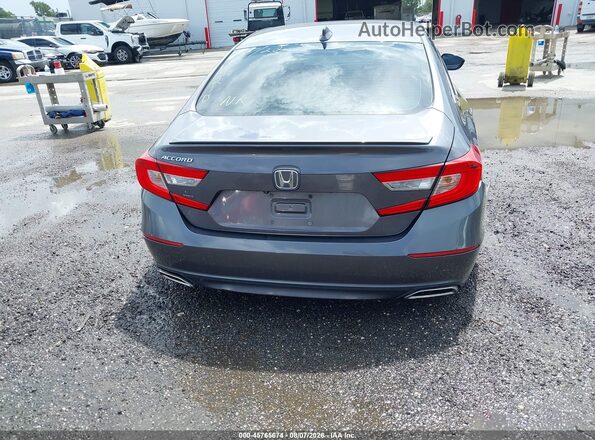 1HGCV1F3XKA063210 2019 HONDA ACCORD Gray 