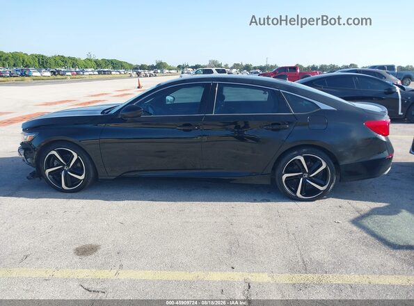 1HGCV1F3XKA074577 2019 HONDA ACCORD Черный 