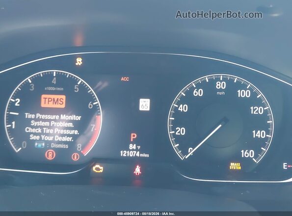 1HGCV1F3XKA074577 2019 HONDA ACCORD Черный Вид задних сидений