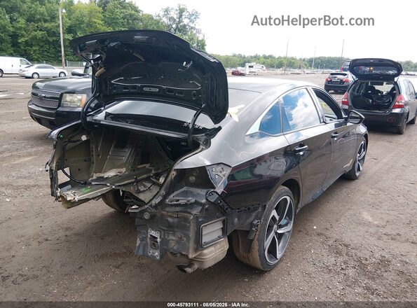 1HGCV1F3XKA103382 2019 HONDA ACCORD Black Rear right