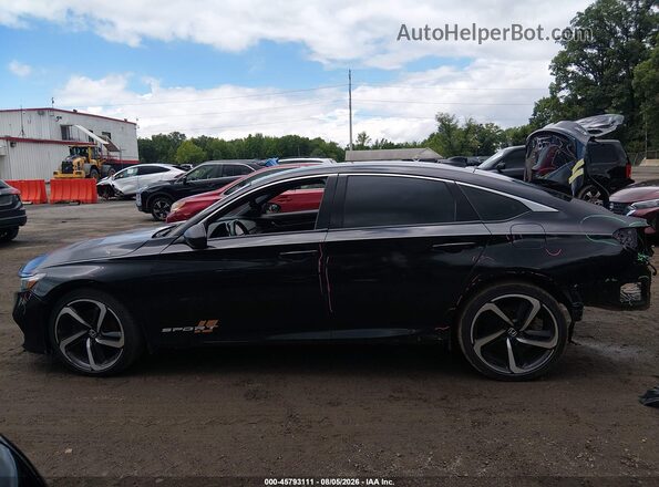 1HGCV1F3XKA103382 2019 HONDA ACCORD Black 